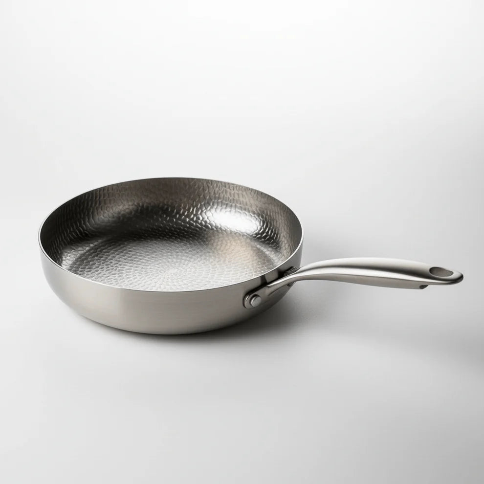 Titanium Hammered Deep Pan