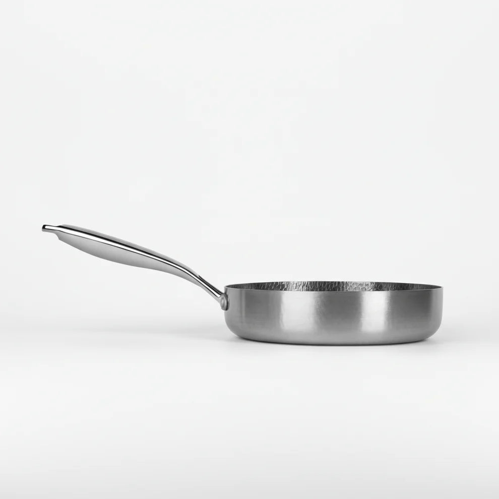 Titanium Hammered Deep Pan